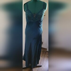 Vintage Victoria's Secret Satin Gown - L